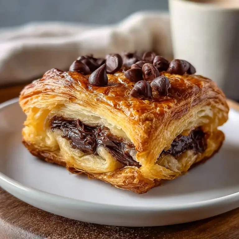 Decadent Chocolate Croissant Breakfast Bake Recipe