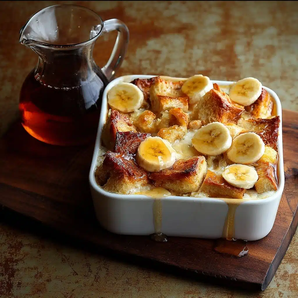 Banana Croissant “French Toast” Casserole Recipe - Recipe Image