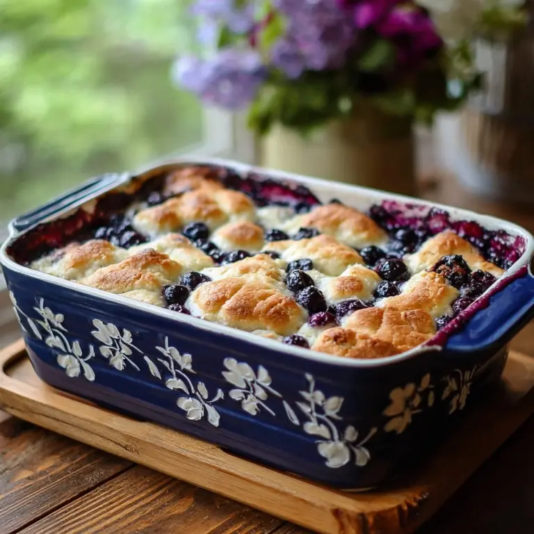 Blueberry Buttermilk Pancake Casserole Recipe