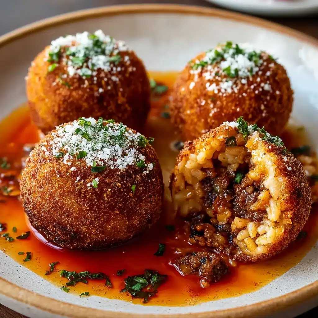 Bulgogi Stuffed Arancini Recipe - Recipe Image