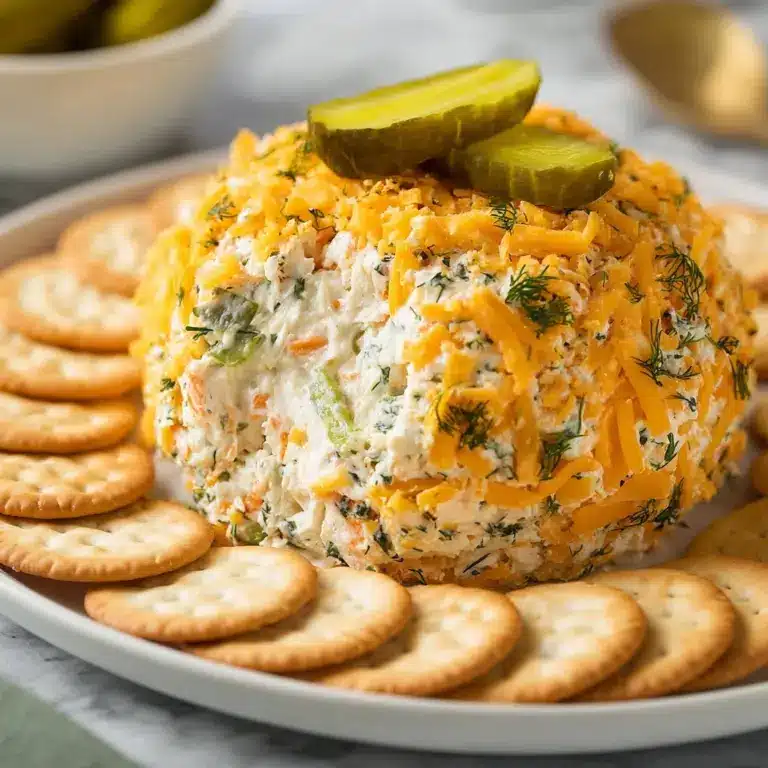 Best Dill Pickle Cheese Ball Recipe