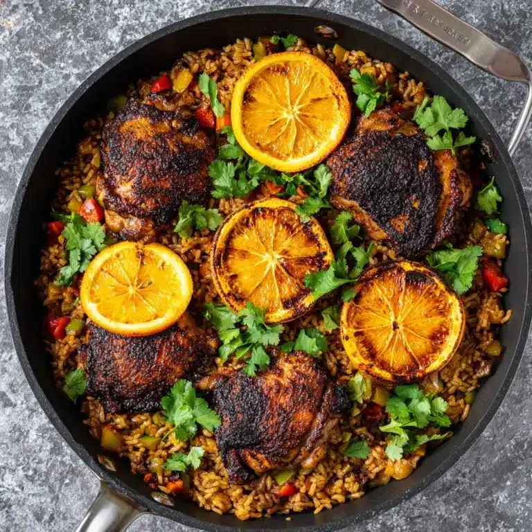 Caribbean Chicken and Spiced Rice Recipe