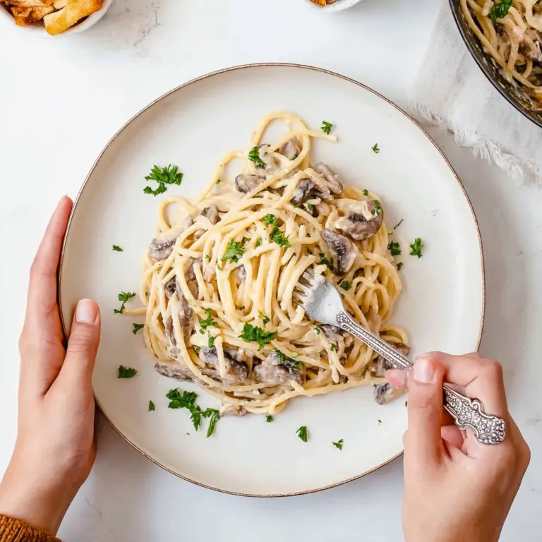 Creamy Chestnut Pasta Delight Recipe