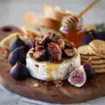 Honeyed Fig Pecan Baked Brie Recipe