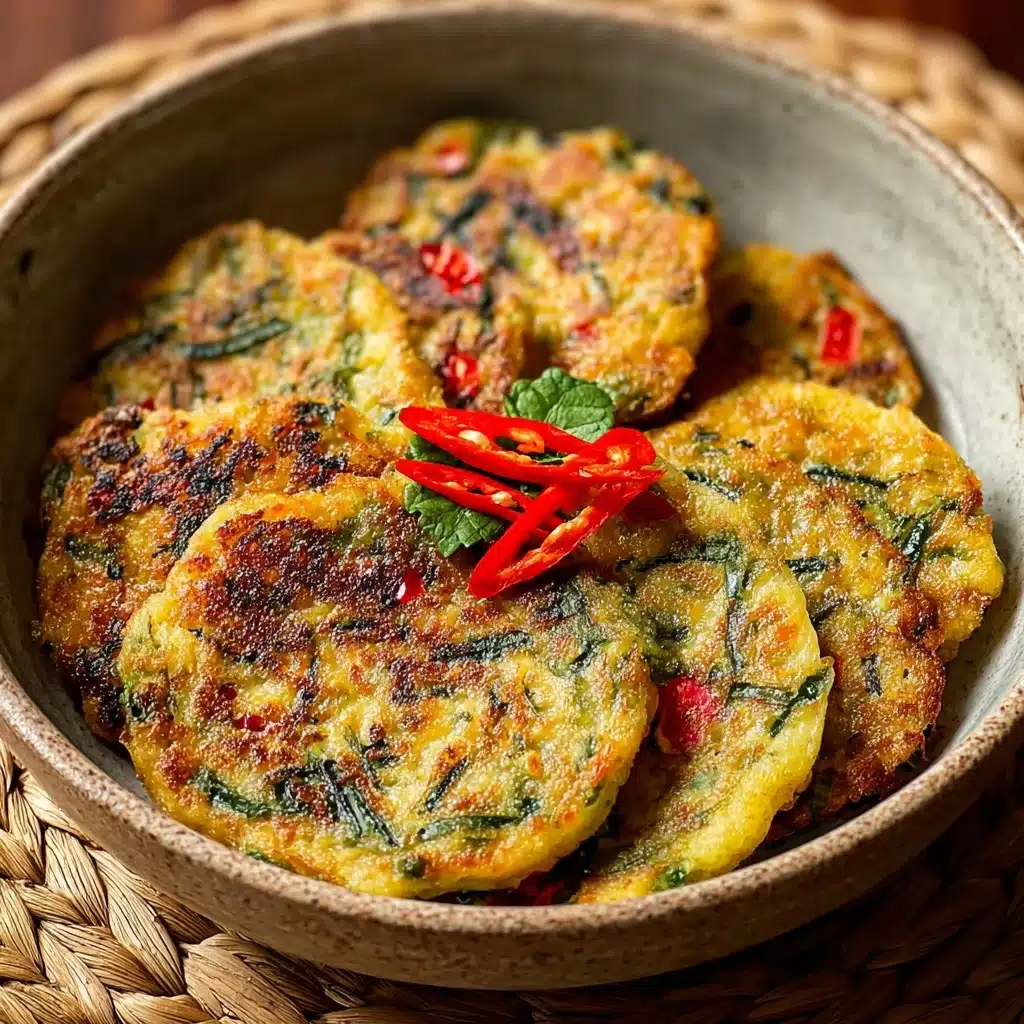 Korean Zucchini Pancakes Recipe - Recipe Image
