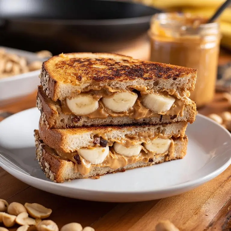 Grilled Peanut Butter Banana Recipe