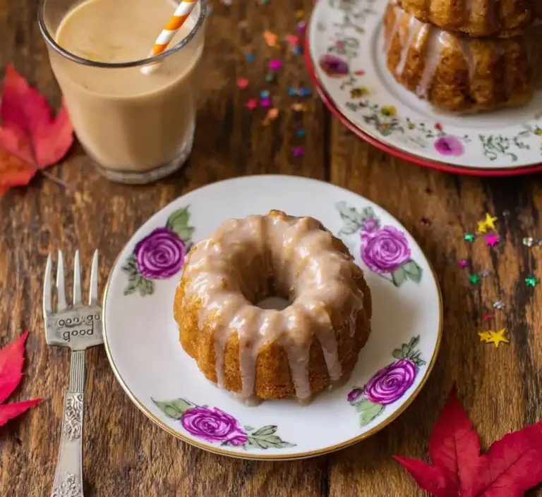 Baked Pumpkin Donuts with Maple Glaze Recipe