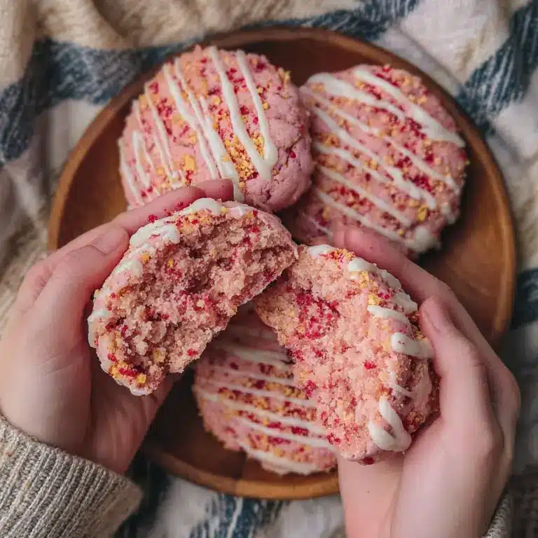 Strawberry Crunch Cookies Recipe