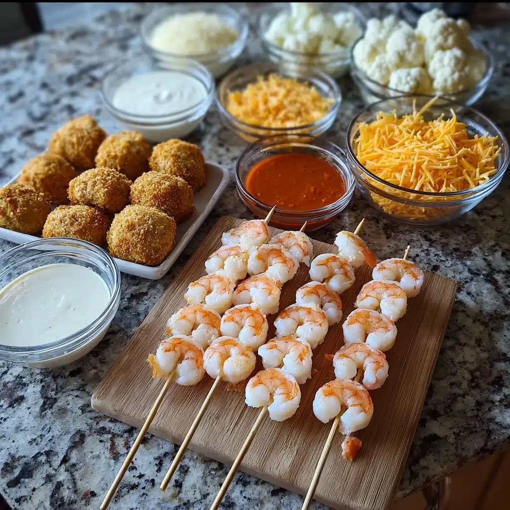 Shrimp Crab Nacho Corn Dogs Recipe - Recipe Image