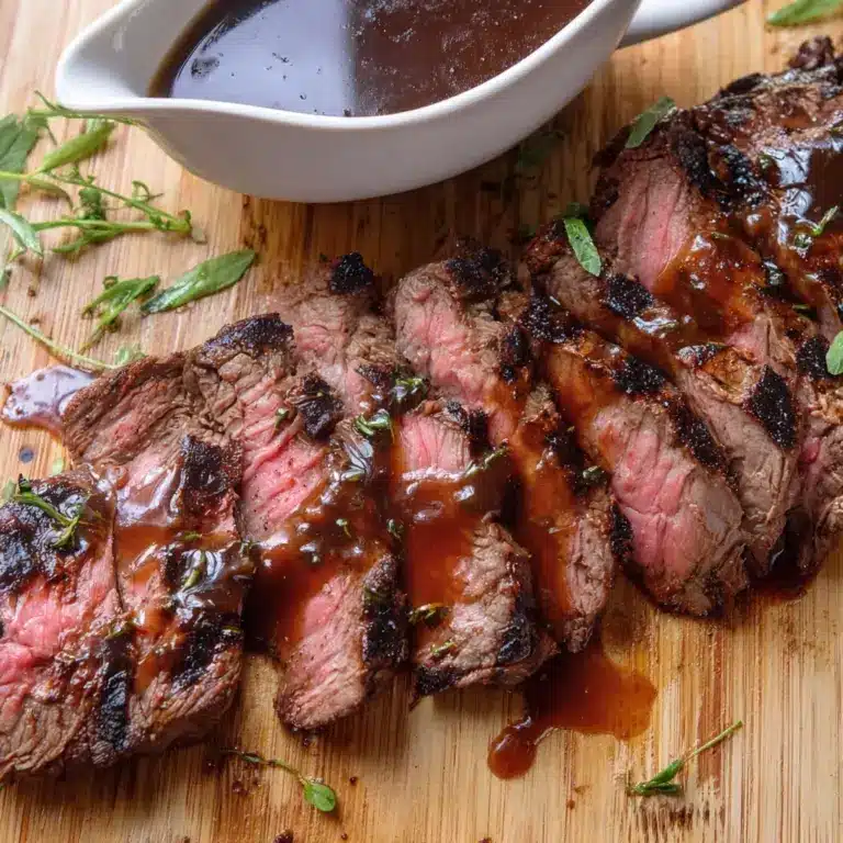Marinated Flank Steak Grilled Recipe