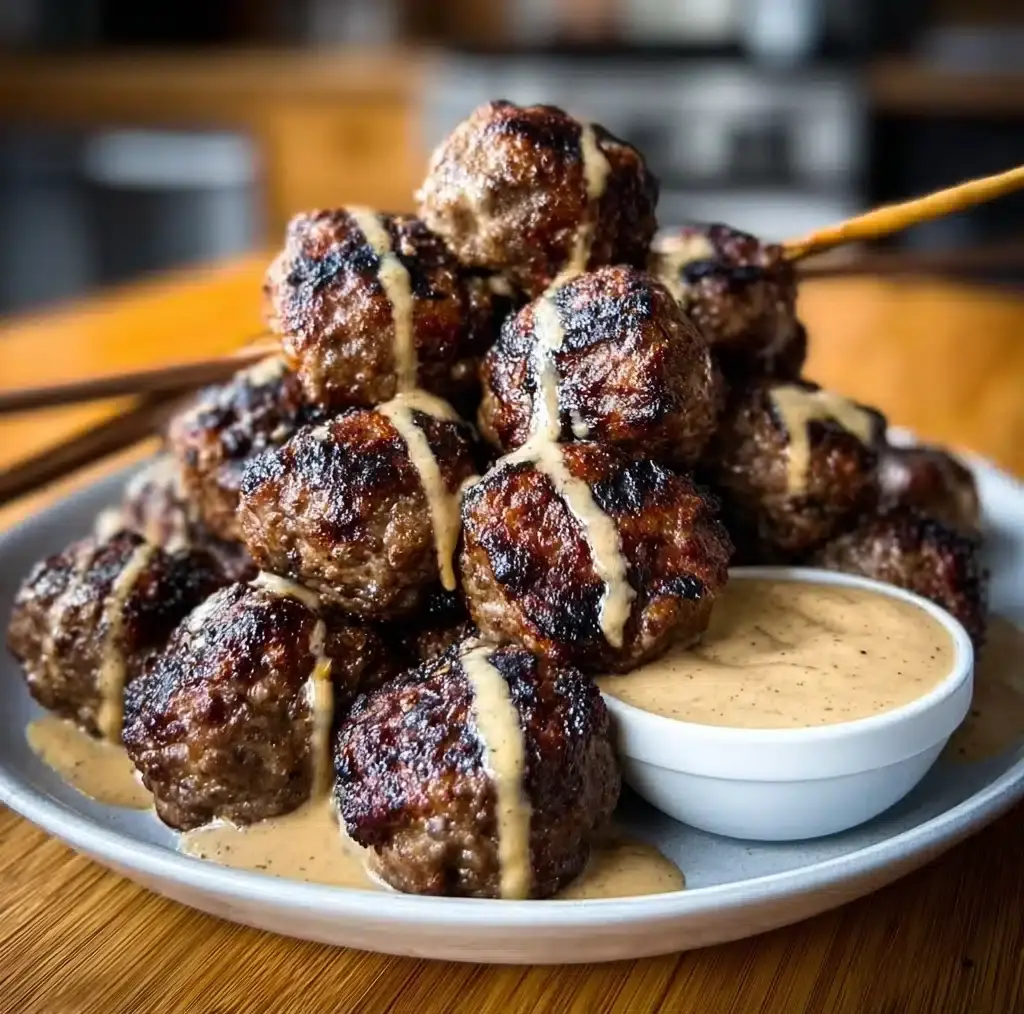 Korean BBQ Meatballs Recipe