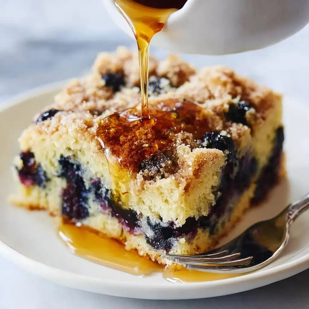 Blueberry Buttermilk Pancake Casserole Recipe - Recipe Image