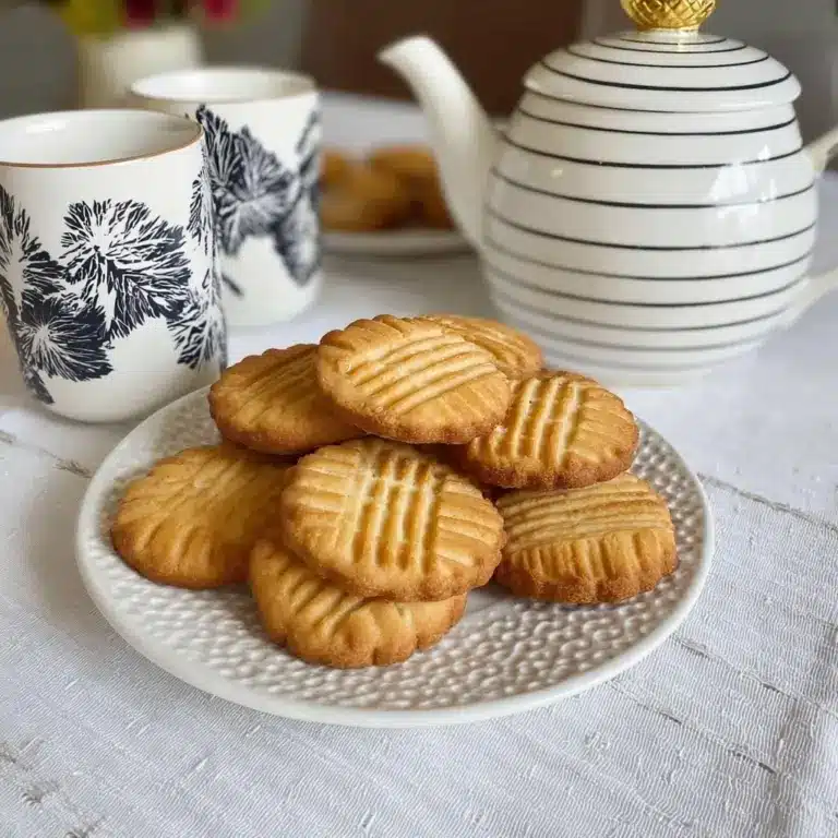 French Salted Butter Cookies Recipe