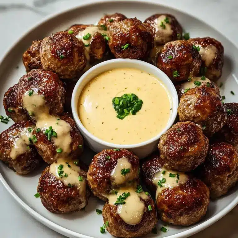 Korean BBQ Meatballs Recipe