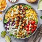 Bowl with Roasted Poblano Ranch Dressing Recipe