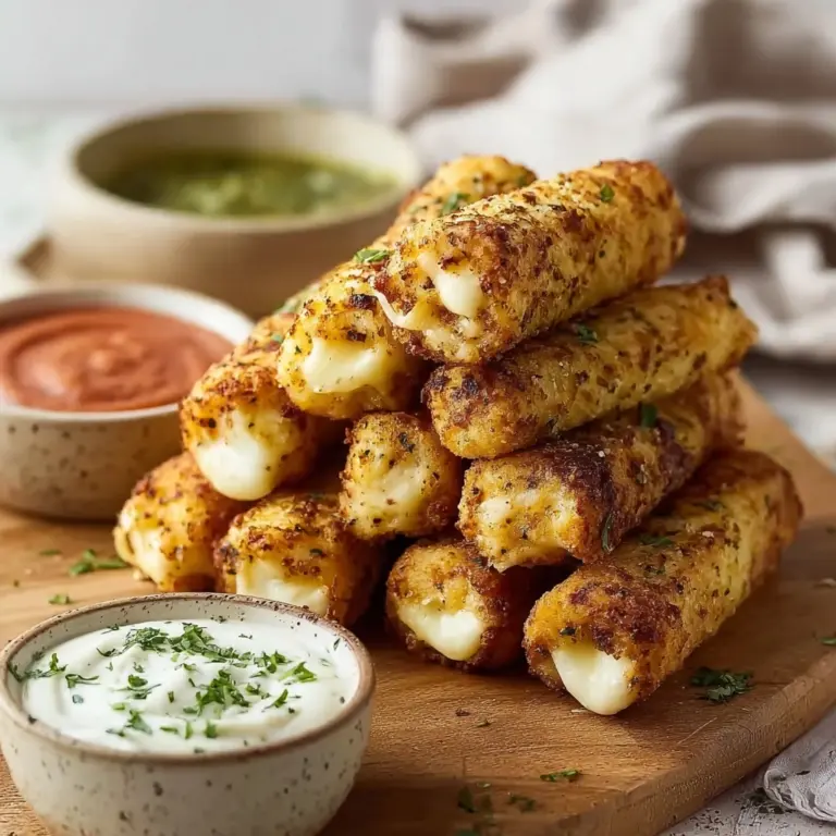 Cheesy Garlic Butter Rollups Recipe