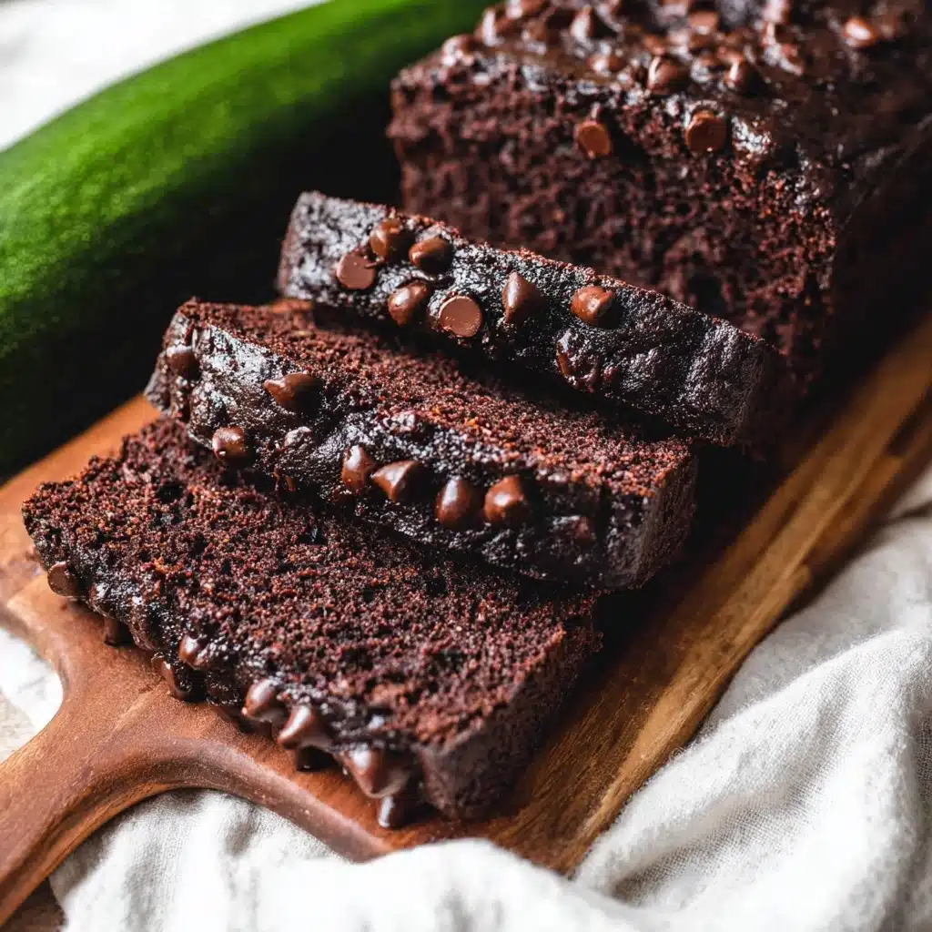 Indulgent Chocolate Zucchini Bread with Sour Cream Recipe - Recipe Image