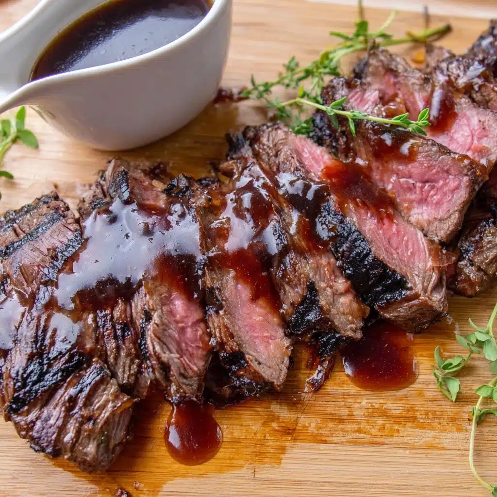 Marinated Flank Steak Grilled Recipe - Recipe Image