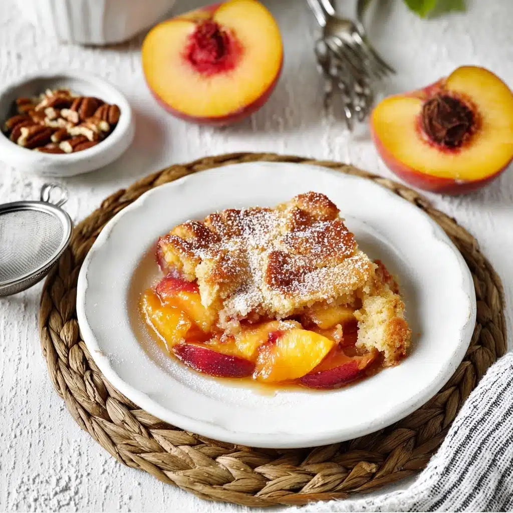 Divine Brown Butter Peach Cobbler: 5-Ingredient Magic Recipe - Recipe Image