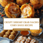 Shrimp Crab Nacho Corn Dogs Recipe