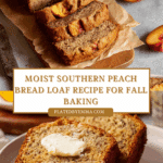 Southern Peach Bread Loaf Recipe