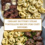 Buttery Steak Tortellini Recipe