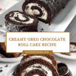 Oreo Cream Chocolate Roll Recipe