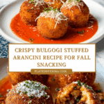 Bulgogi Stuffed Arancini Recipe