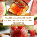 Watermelon Lime Jelly Preserves Recipe