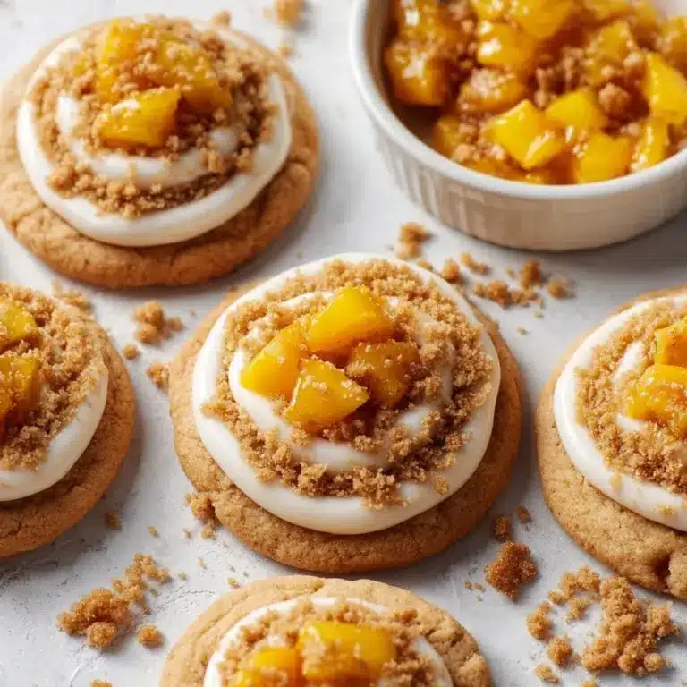 Peach Cobbler Cookies Recipe