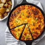 Cottage Cheese and Spinach Crustless Quiche Recipe