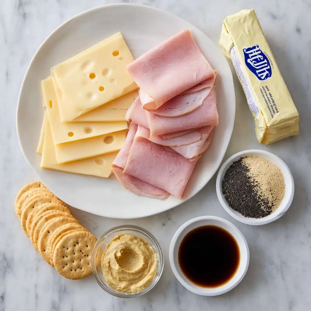 Ritz Cracker Party Sandwiches Recipe - Recipe Image