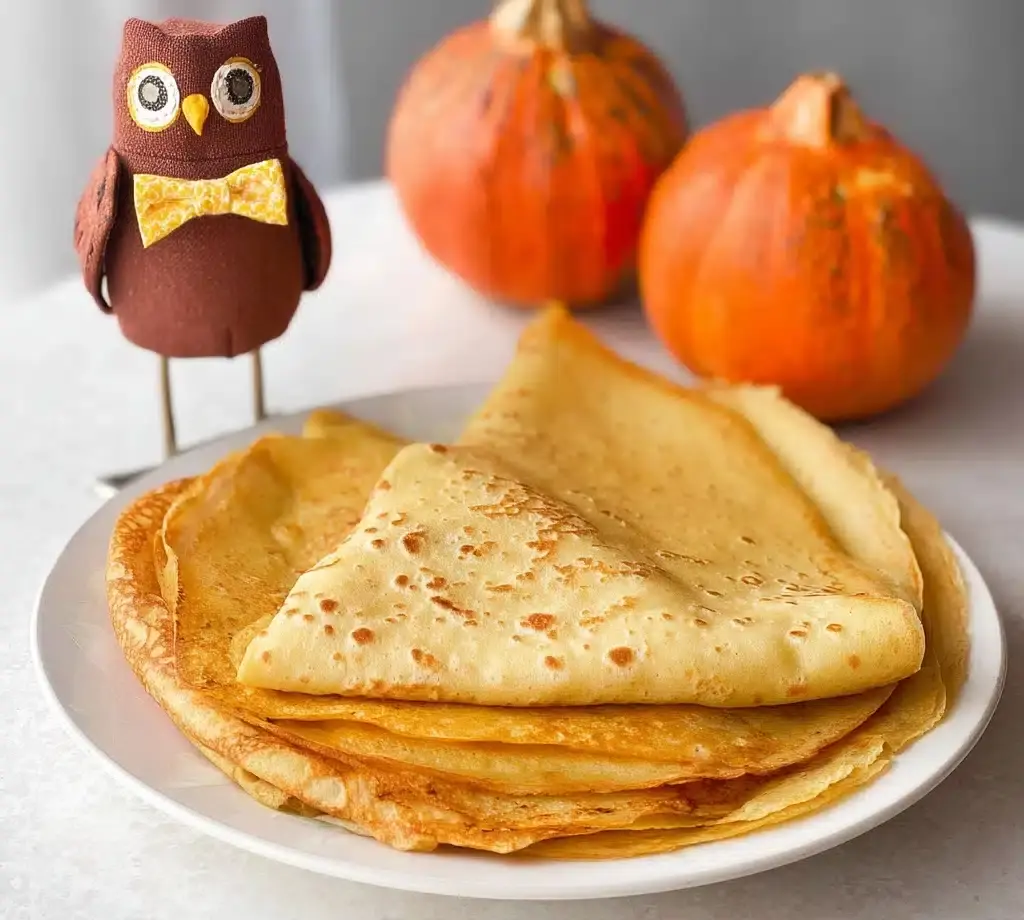 Pumpkin Crepes Recipe