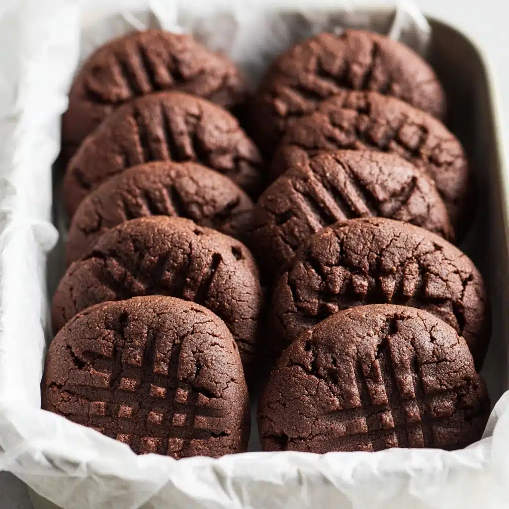 Chocolate Peanut Butter Cookies Recipe - Recipe Image