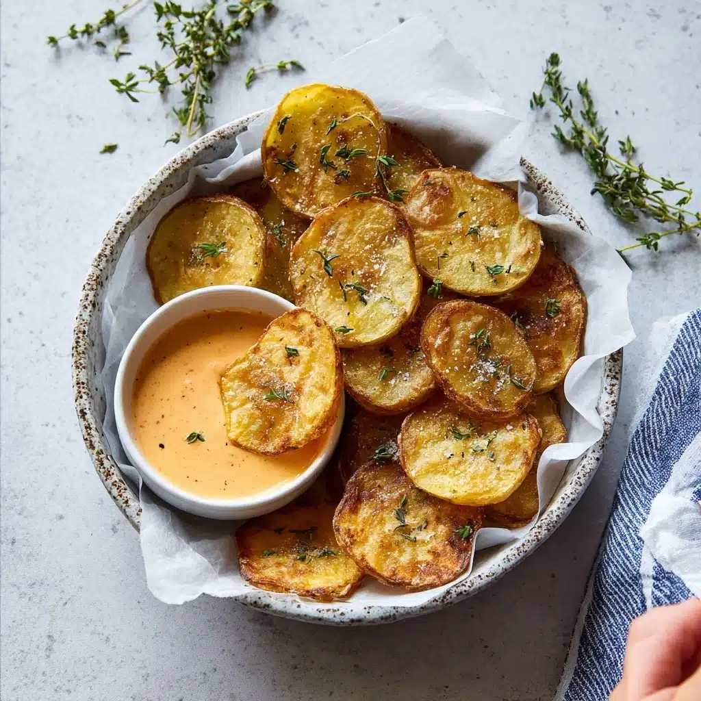 Crispy Air Fryer Potato Slices: A Simple, Delicious Recipe - Recipe Image