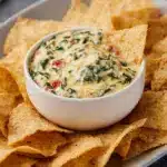 Slow Cooker Queso Spinach Dip Recipe