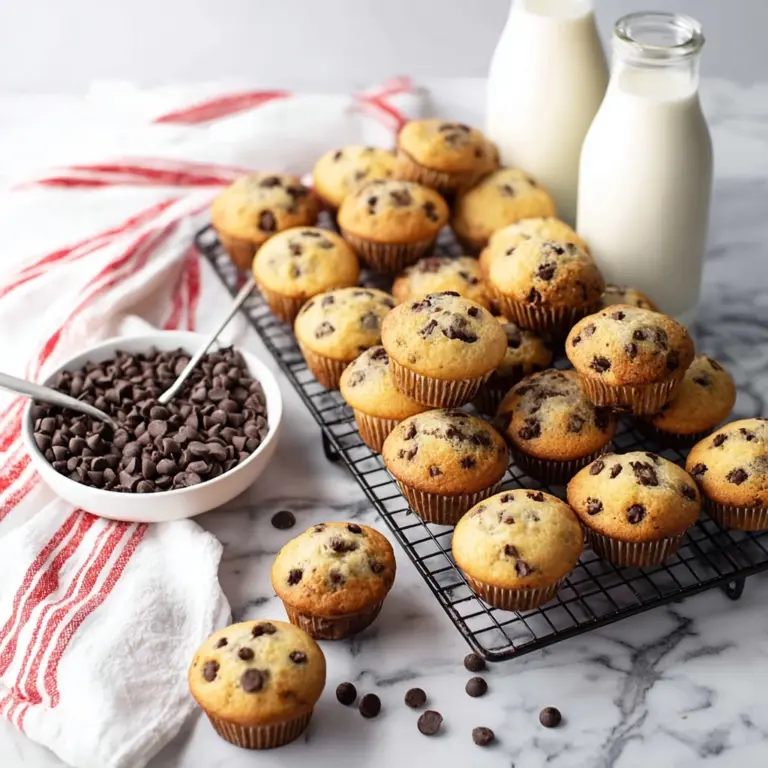 Mini Chocolate Chip Muffins Recipe