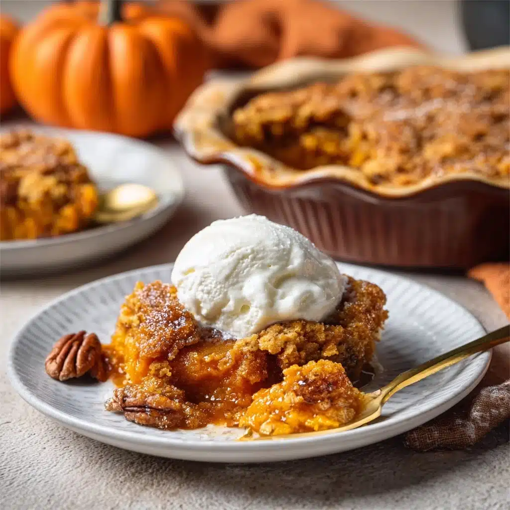 Pumpkin Pecan Cobbler Recipe - Recipe Image