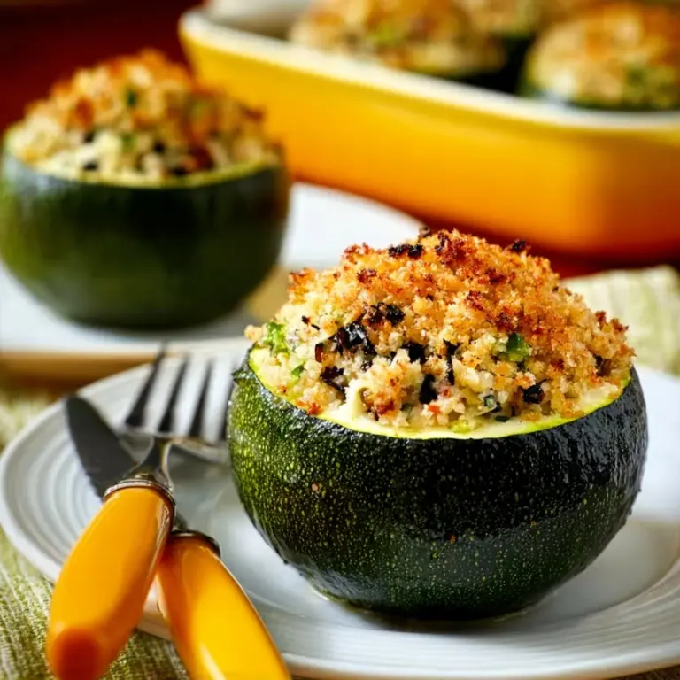 Stuffed Zucchini Recipe