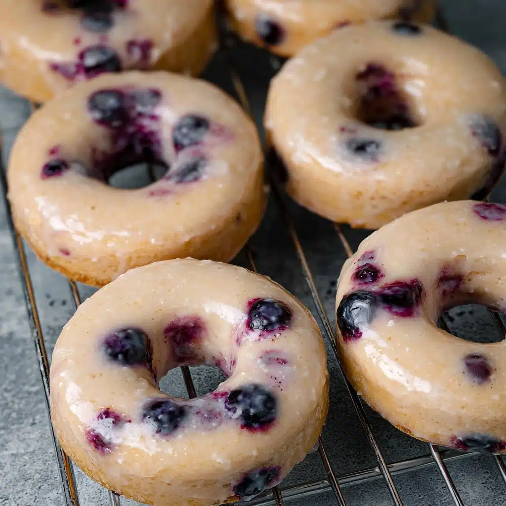 Baked Blueberry Donuts Recipe - Recipe Image