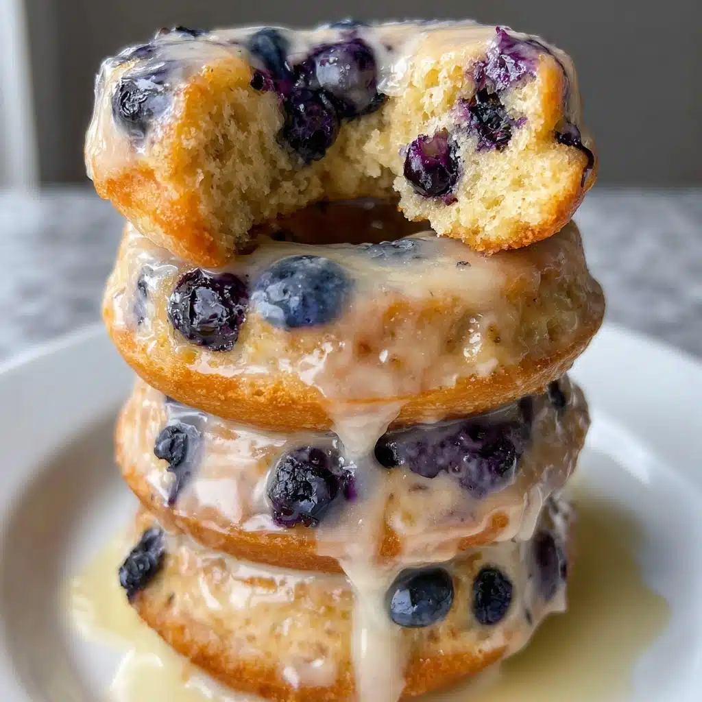 Baked Blueberry Donuts Recipe - Recipe Image