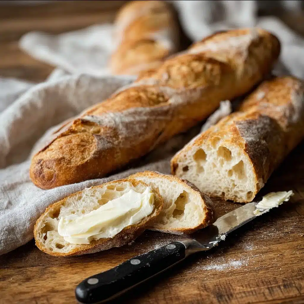 Homemade Baguette Recipe - Recipe Image