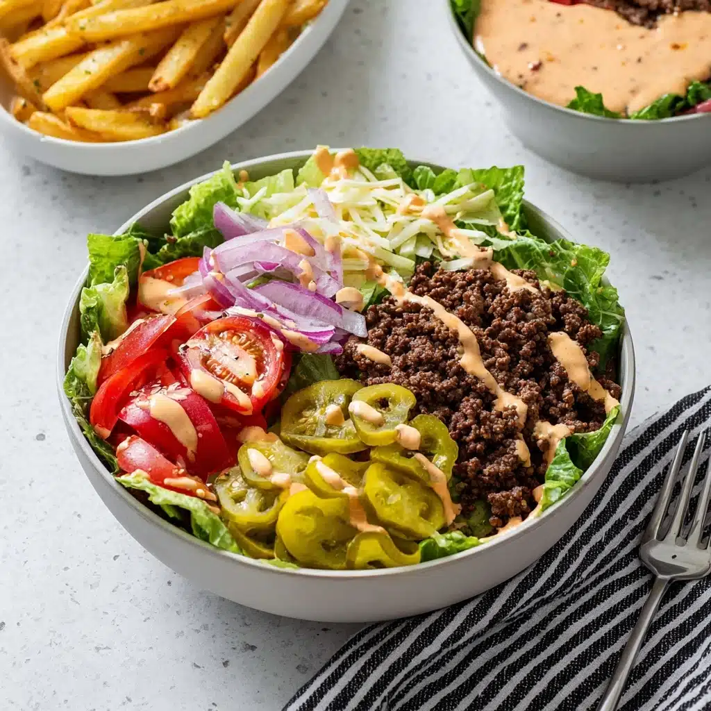 Burger Bowl Recipe - Recipe Image