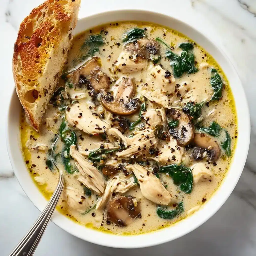 Rotisserie Chicken Mushroom Soup Recipe - Recipe Image