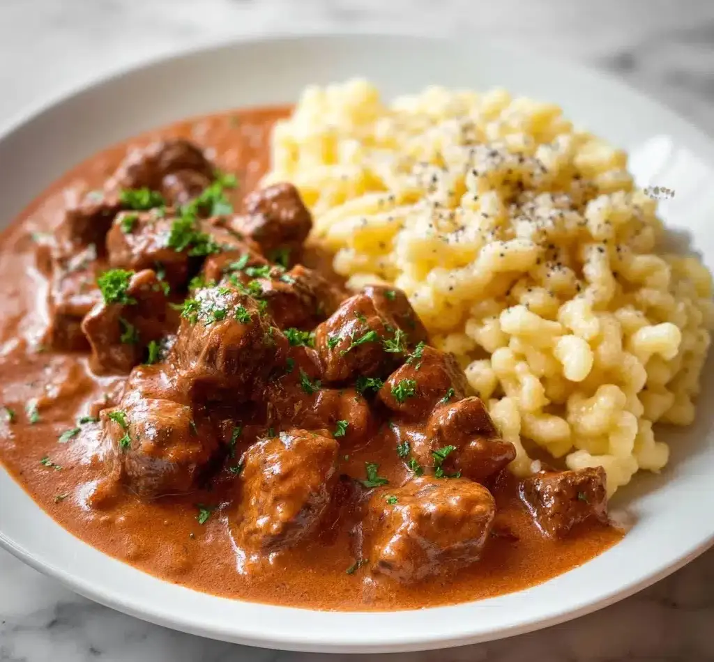 Creamy German Goulash Recipe