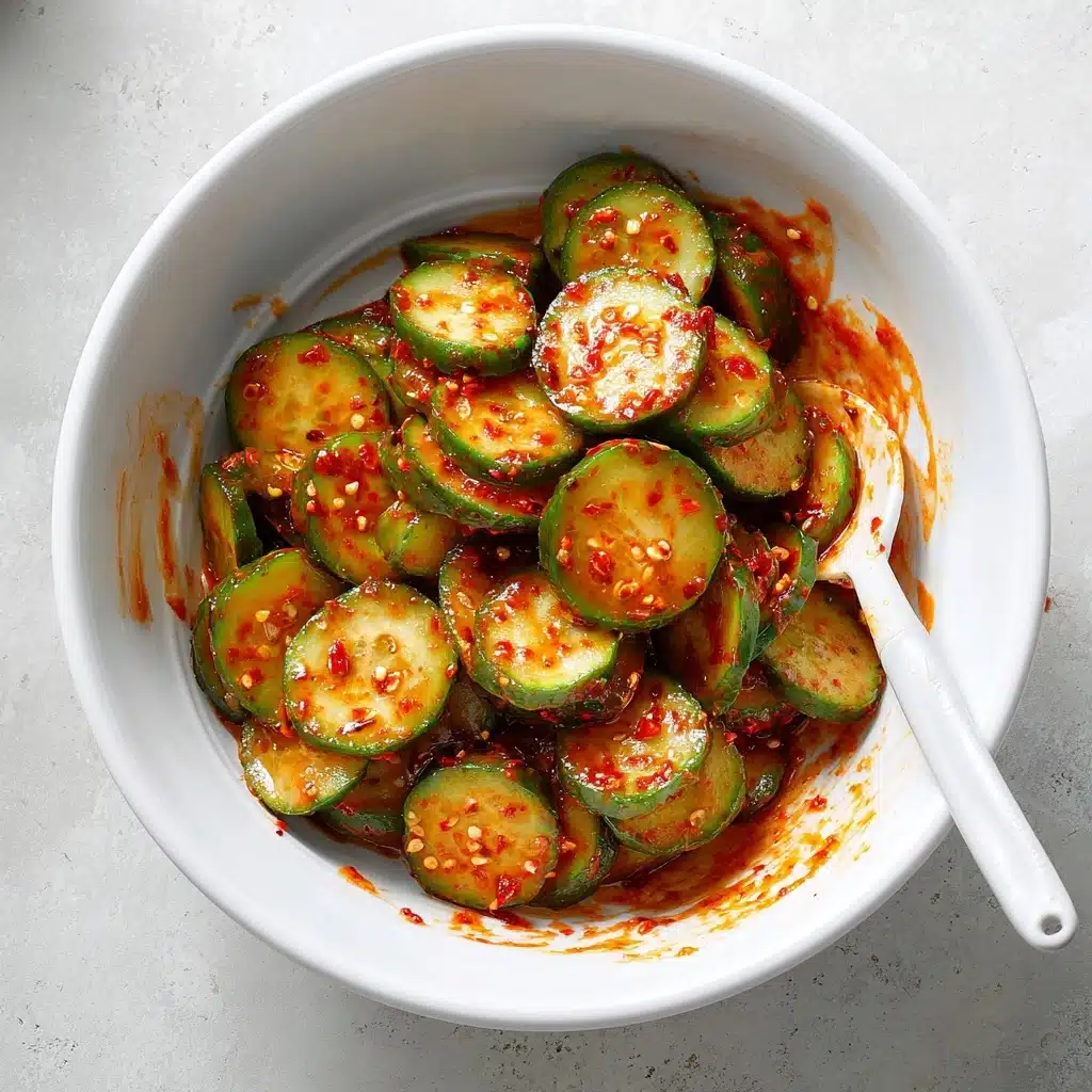 Cucumbers in Spicy Peanut Sauce
 - Recipe Image