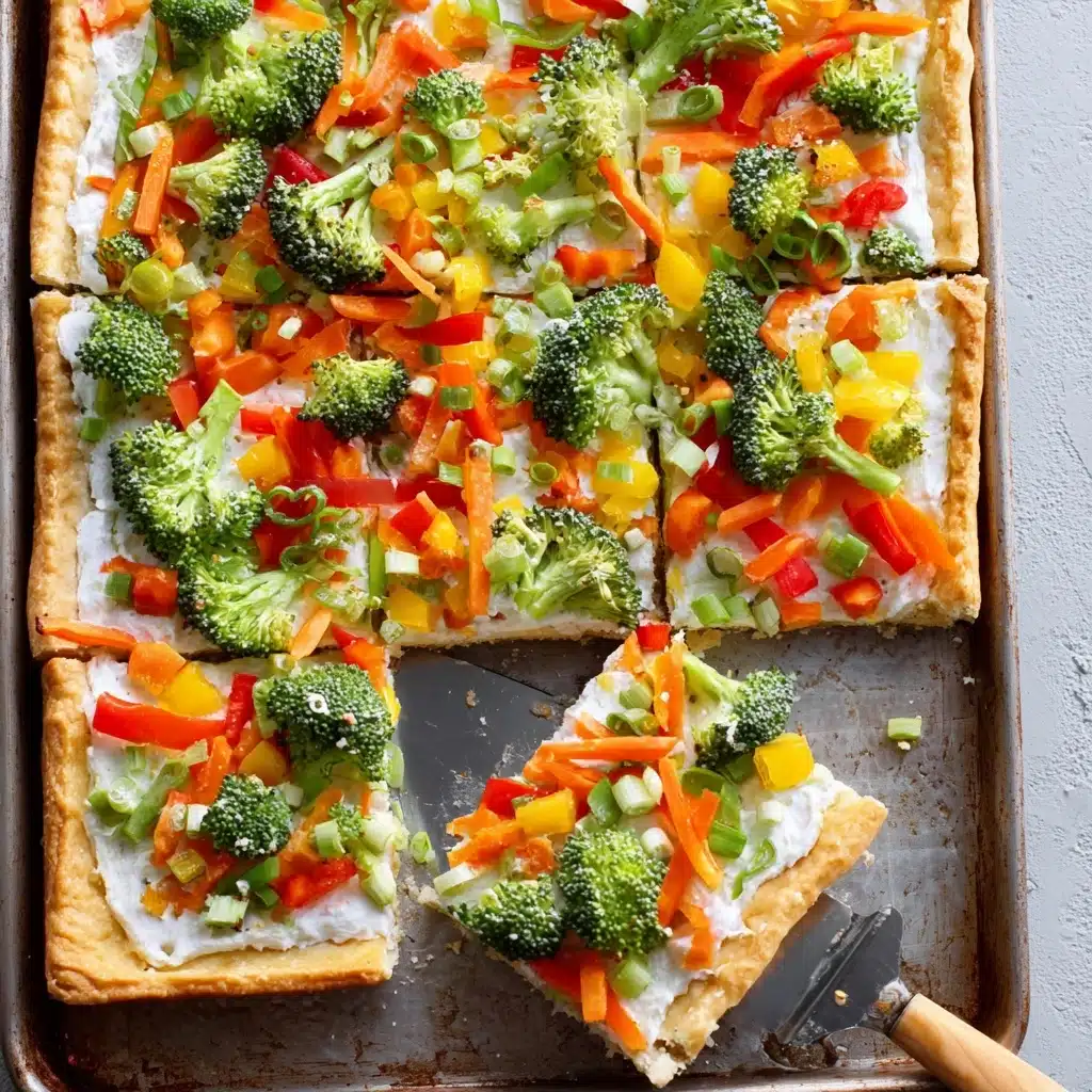 Vegetable Pizza Recipe - Recipe Image