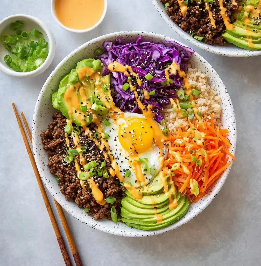 Quick & Easy Korean Ground Beef Bowl – Better Than Takeout! Recipe