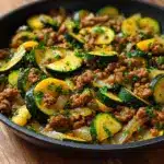 Ground Turkey and Zucchini Skillet Recipe