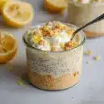 Lemon Cheesecake Overnight Oats Recipe